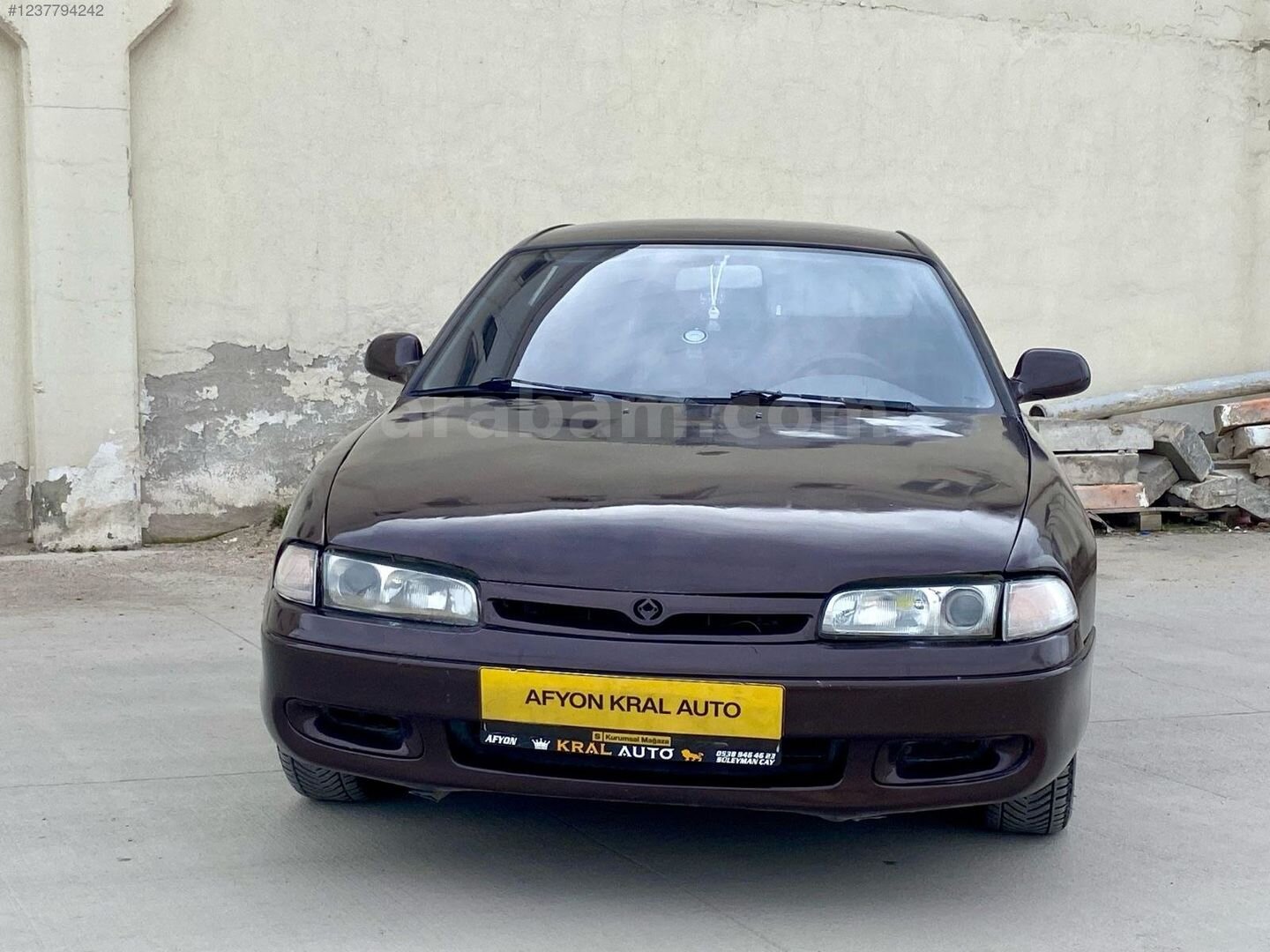 Galeriden Mazda 626 2.0 1993 Model Afyonkarahisar 350.000 km Bordo 5