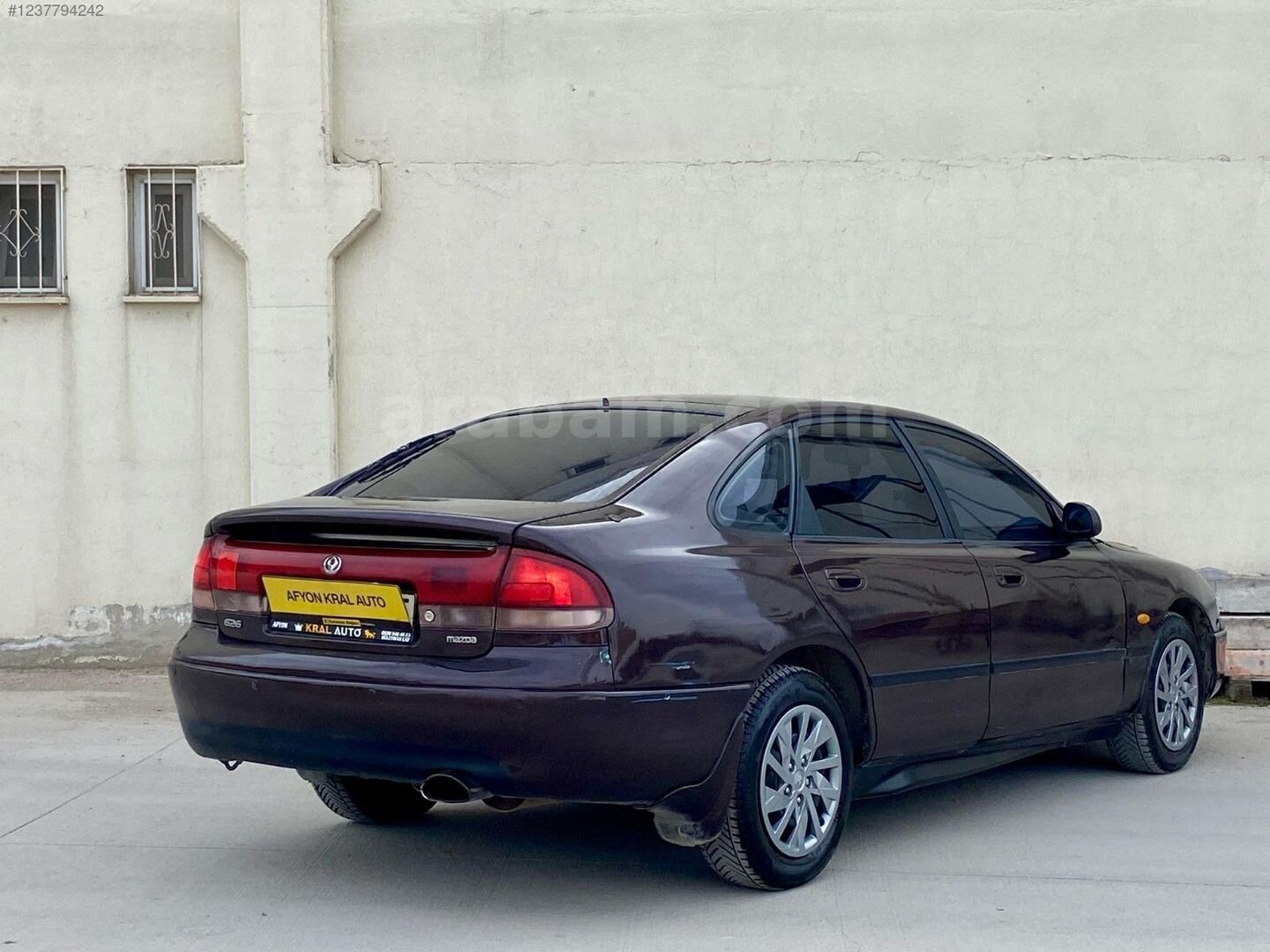 Galeriden Mazda 626 2.0 1993 Model Afyonkarahisar 350.000 km Bordo 6