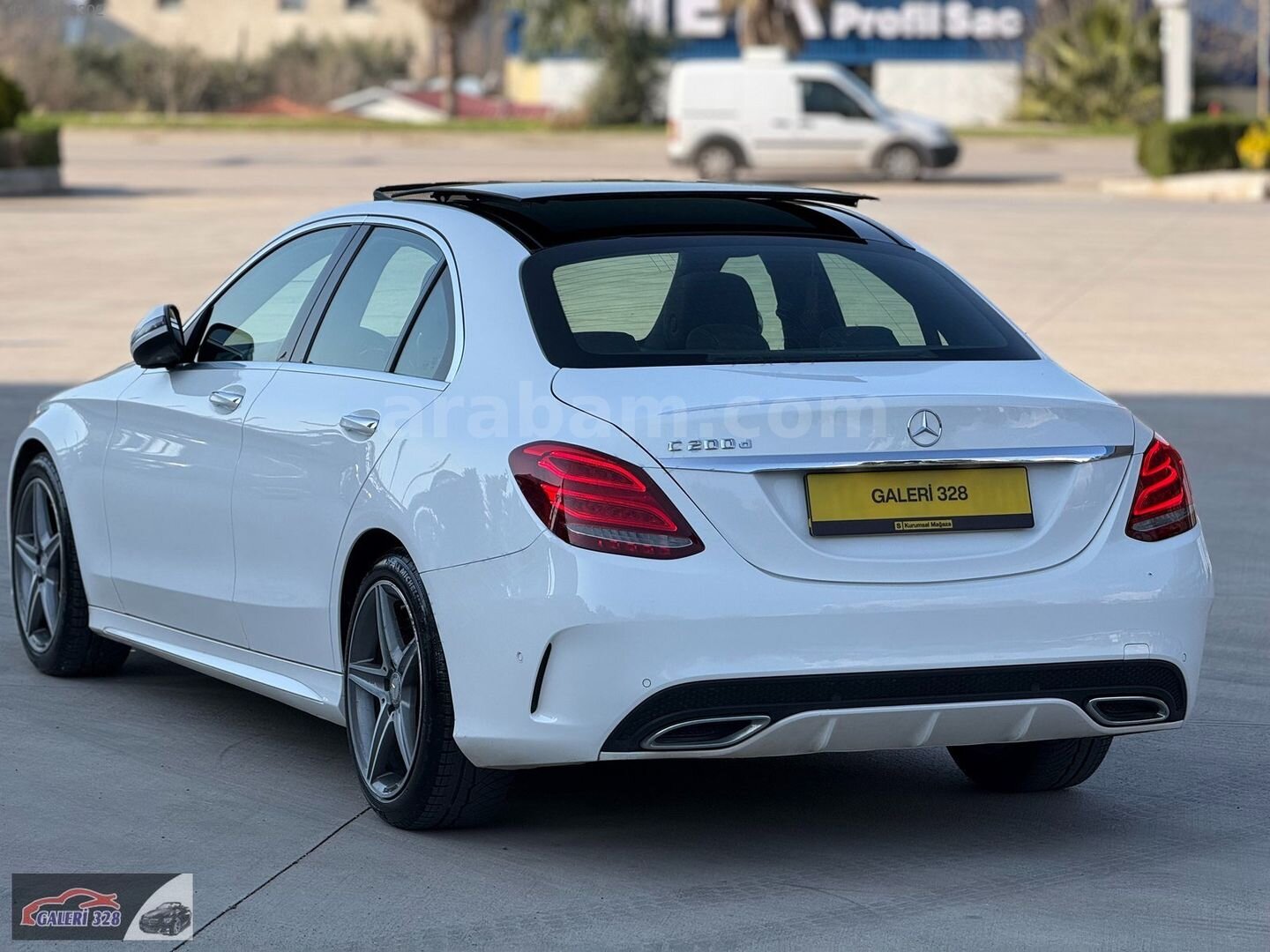 Galeriden Mercedes - Benz C 200 d BlueTEC AMG 2016 Model Osmaniye 246.000 km Beyaz 3