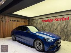 CEMRE OTO 'dan BOYASIZ 2022 MERCEDES C200 4MATİC AMG içi BEYAZ
