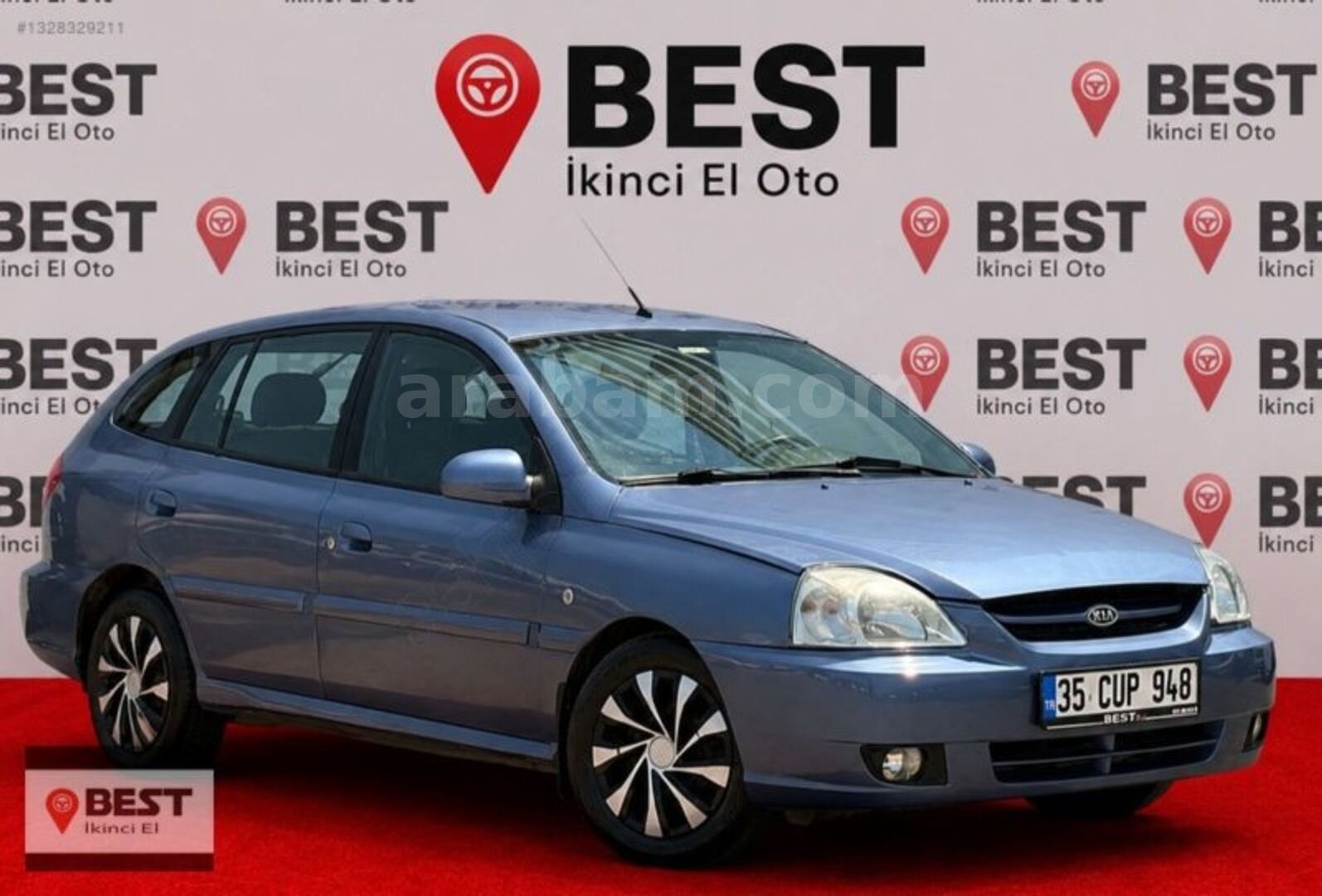 BEST 2.EL'DEN KİA RİO 1.5 HB COMFORT KREDİYE UYGUN (2004) 2