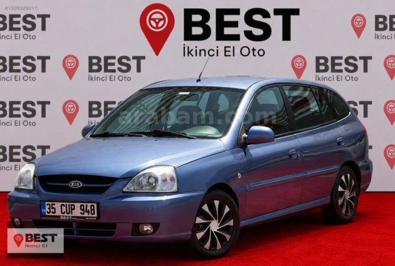 BEST 2.EL'DEN KİA RİO 1.5 HB COMFORT KREDİYE UYGUN (2004)