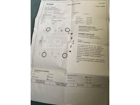 Sahibinden Toyota Corolla 1.6 Touch 2013 Model 