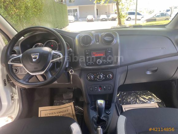 OTOMATİK 2016 DACİA STEPWAY 53,000KM BOYASIZ (KAMERA HEDİYELİ)