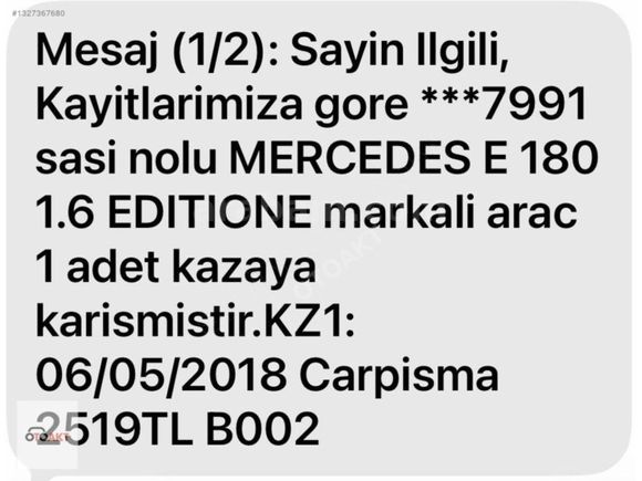 E 180 Elite ( İLK SAHİBİ &YETKİLİ SRV.BKMLI & HATASIZ&DÜŞÜK KM )