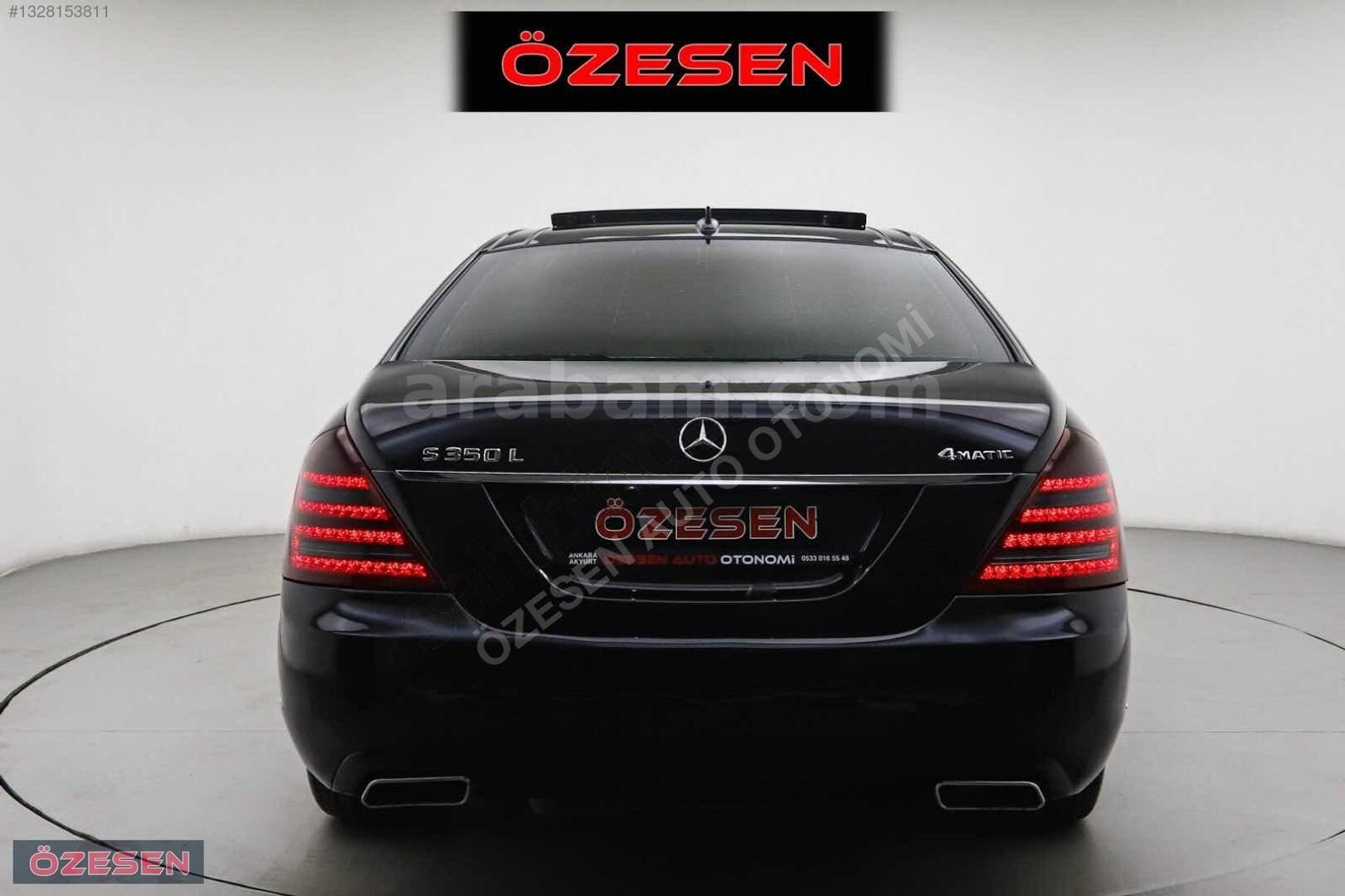 Galeriden Mercedes - Benz S 350 L BlueEfficiency 2012 Model Ankara 379.000 km Siyah 5
