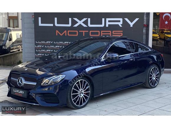 "LUXURY MOTORS"2017 MERCEDES E300 AMG 137.000KM COMMAND BAYİİ