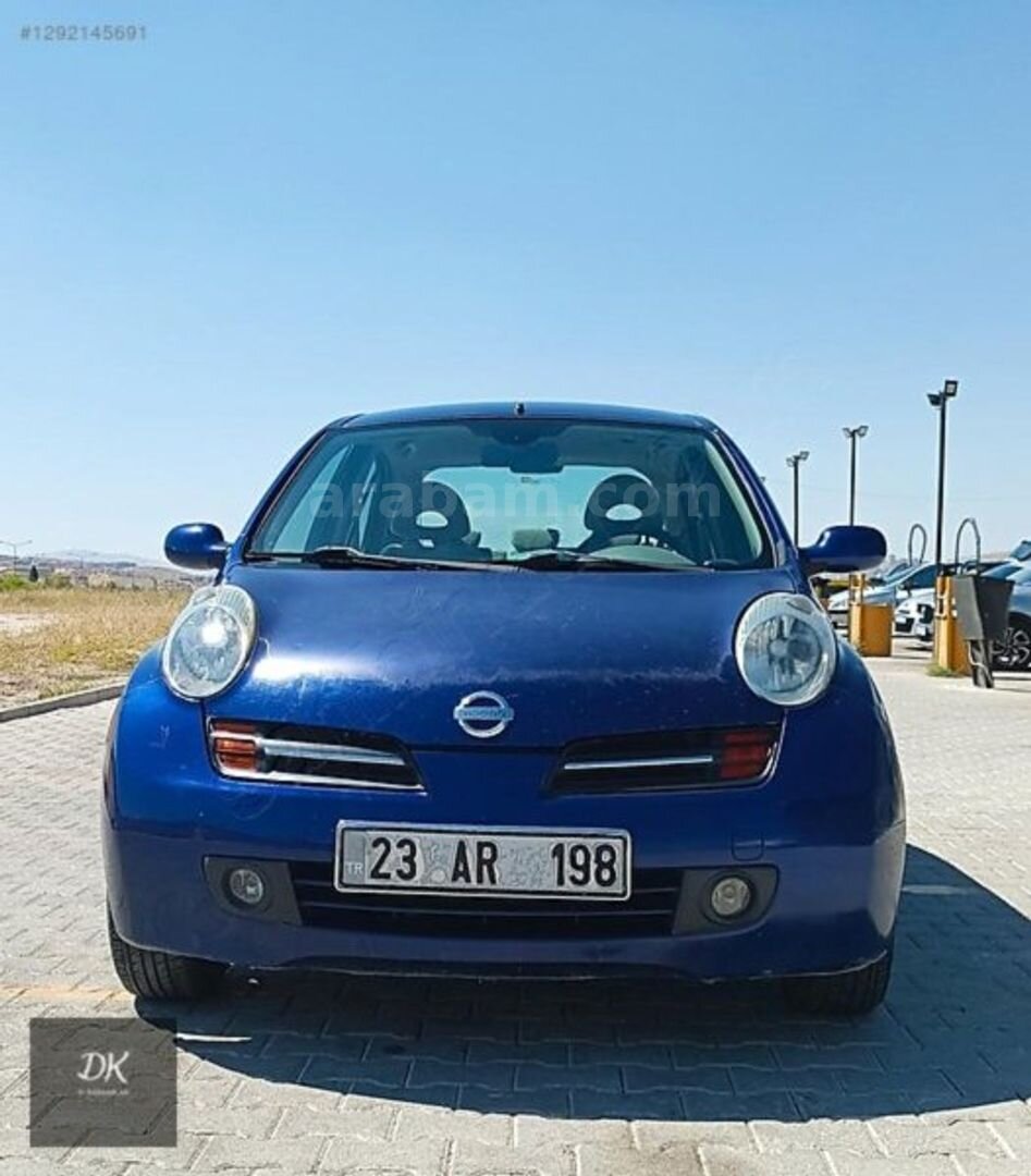 Galeriden Nissan Micra 1.4 Tekna 2003 Model Elazığ 140.000 km Mavi 2