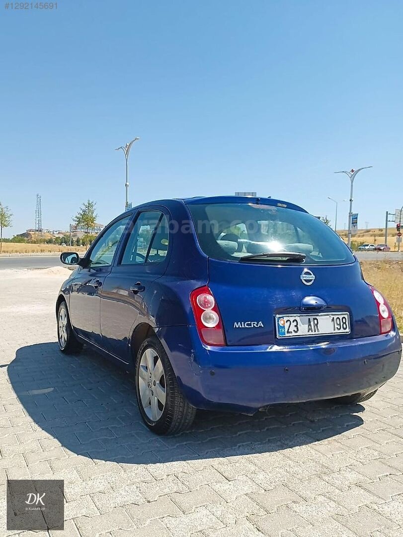 Galeriden Nissan Micra 1.4 Tekna 2003 Model Elazığ 140.000 km Mavi 6