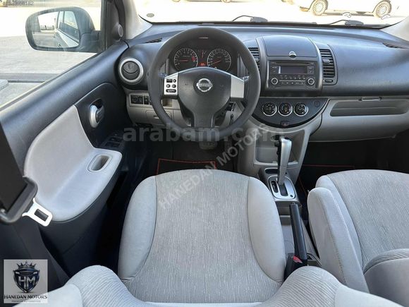 2011 NİSSAN NOTE 1.6 TEKNA LPG Lİ HATASIZ BOYASIZ OTOMATİK