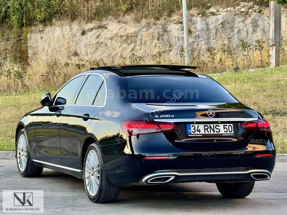 2022*E 200d Exclusive*Çift Hafıza*Burmester*Vakum*Elk.Bgj*Perde