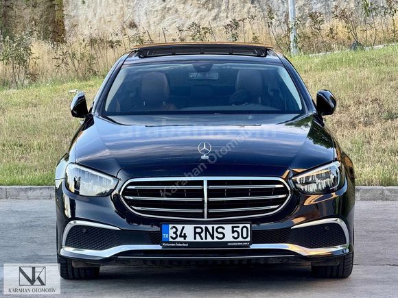 2022*E 200d Exclusive*Çift Hafıza*Burmester*Vakum*Elk.Bgj*Perde