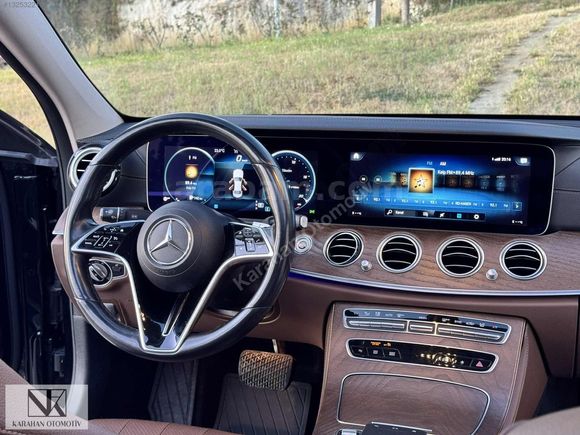 2022*E 200d Exclusive*Çift Hafıza*Burmester*Vakum*Elk.Bgj*Perde