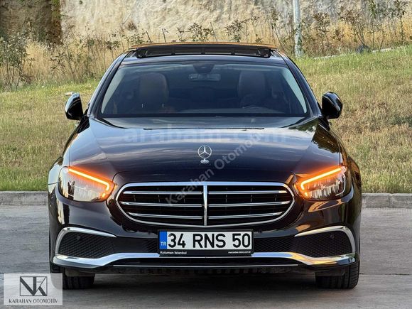 2022*E 200d Exclusive*Çift Hafıza*Burmester*Vakum*Elk.Bgj*Perde