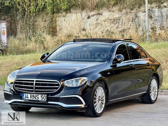 2022*E 200d Exclusive*Çift Hafıza*Burmester*Vakum*Elk.Bgj*Perde