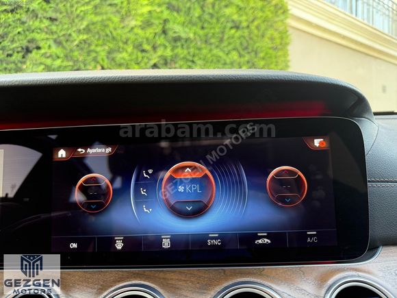 GEZGEN'DEN 2020 E200d EXLUSIVE HATASIZ+VAKUM+TABA+ELK BAGAJ+FULL