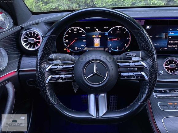 ÇİLBAŞ. 2020 E200d AMG BURMESTER,COMMAND,VAKUM BOYASIZ