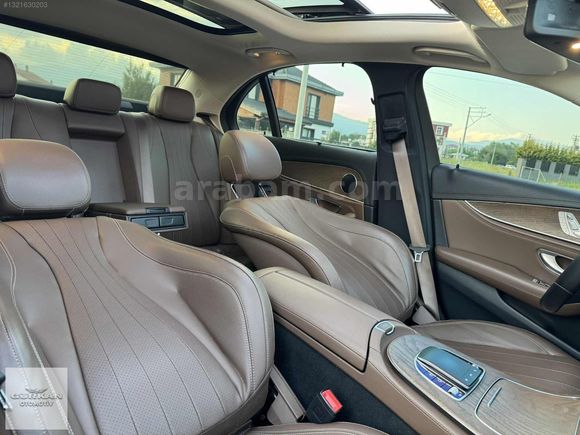 2022 MERCEDES E200D EXCLUSİVE COMMAND+ÇİFT HAFIZA+VAKUM+ELK.BAGA