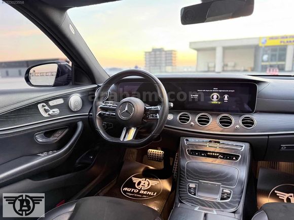 AUTO BENLİ'DEN 2022 E200d AMG HFZA KLTK+NAV+ELKBGJ+VAKUM BAYİ