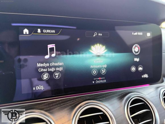 AUTO BENLİ'DEN 2022 E200d AMG HFZA KLTK+NAV+ELKBGJ+VAKUM BAYİ