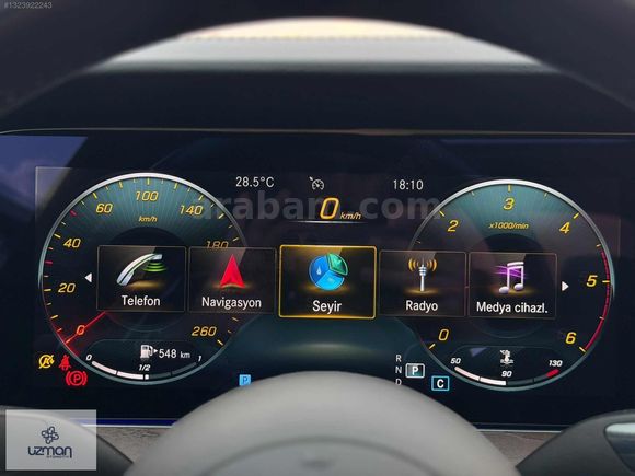 2021 E200D EXCLUSİVE FUL SERVİS BAKIMLI BOYASIZ HAFIZALI KOLTUK