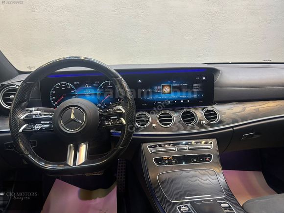 -CİO MOTORS-E 200 d AMG-MULTIBEAM-BURMASTER-360-VAKUM-KEYLESSGO-