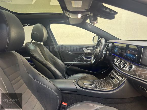 -CİO MOTORS-E 200 d AMG-MULTIBEAM-BURMASTER-360-VAKUM-KEYLESSGO-