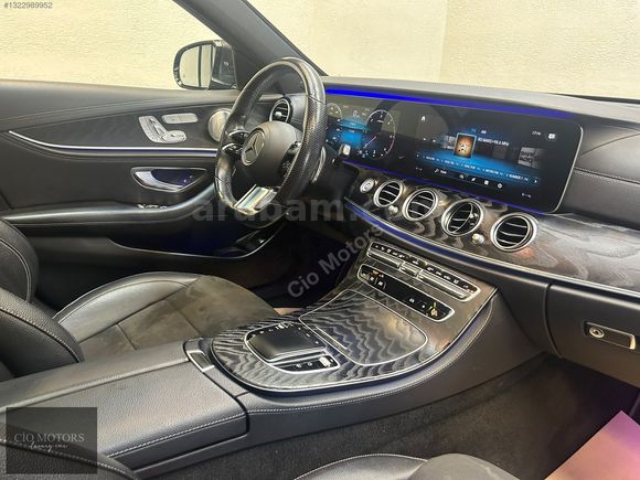 -CİO MOTORS-E 200 d AMG-MULTIBEAM-BURMASTER-360-VAKUM-KEYLESSGO-