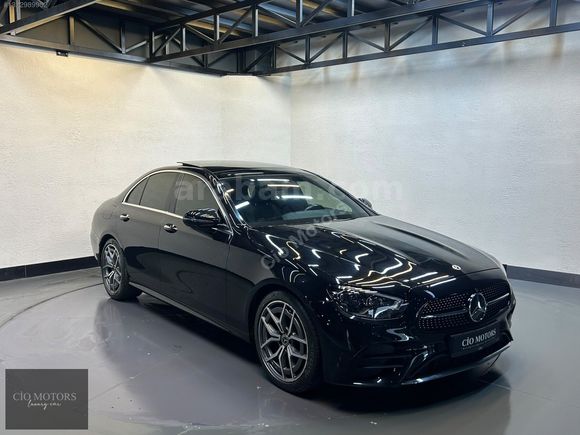 -CİO MOTORS-E 200 d AMG-MULTIBEAM-BURMASTER-360-VAKUM-KEYLESSGO-