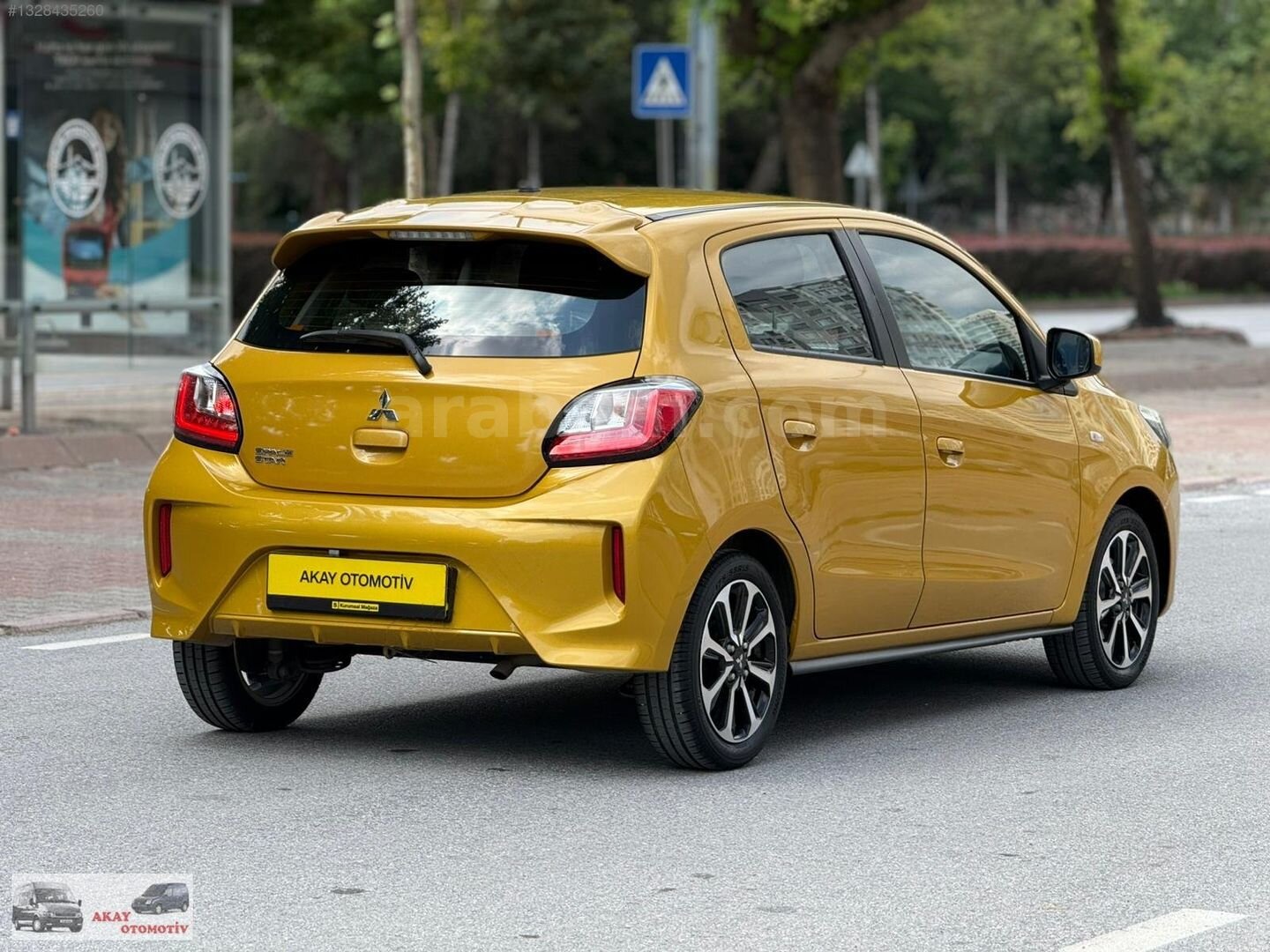 Galeriden Mitsubishi Space Star 1.2 Intense 2020 Model Kayseri 100.000 km Sarı 6