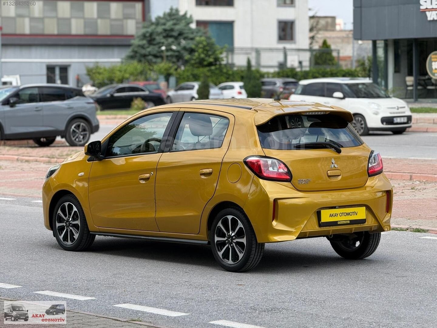 Galeriden Mitsubishi Space Star 1.2 Intense 2020 Model Kayseri 100.000 km Sarı 4
