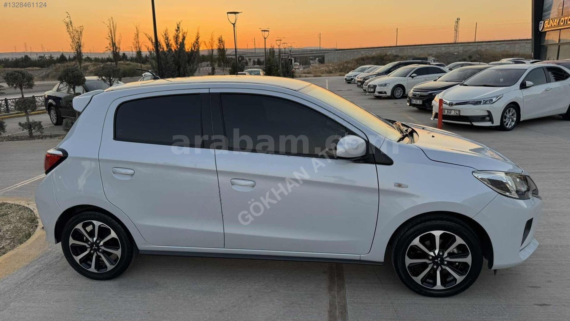 Galeriden Mitsubishi Space Star 1.2 Intense 2021 Model Ankara 12.800 km Beyaz 5