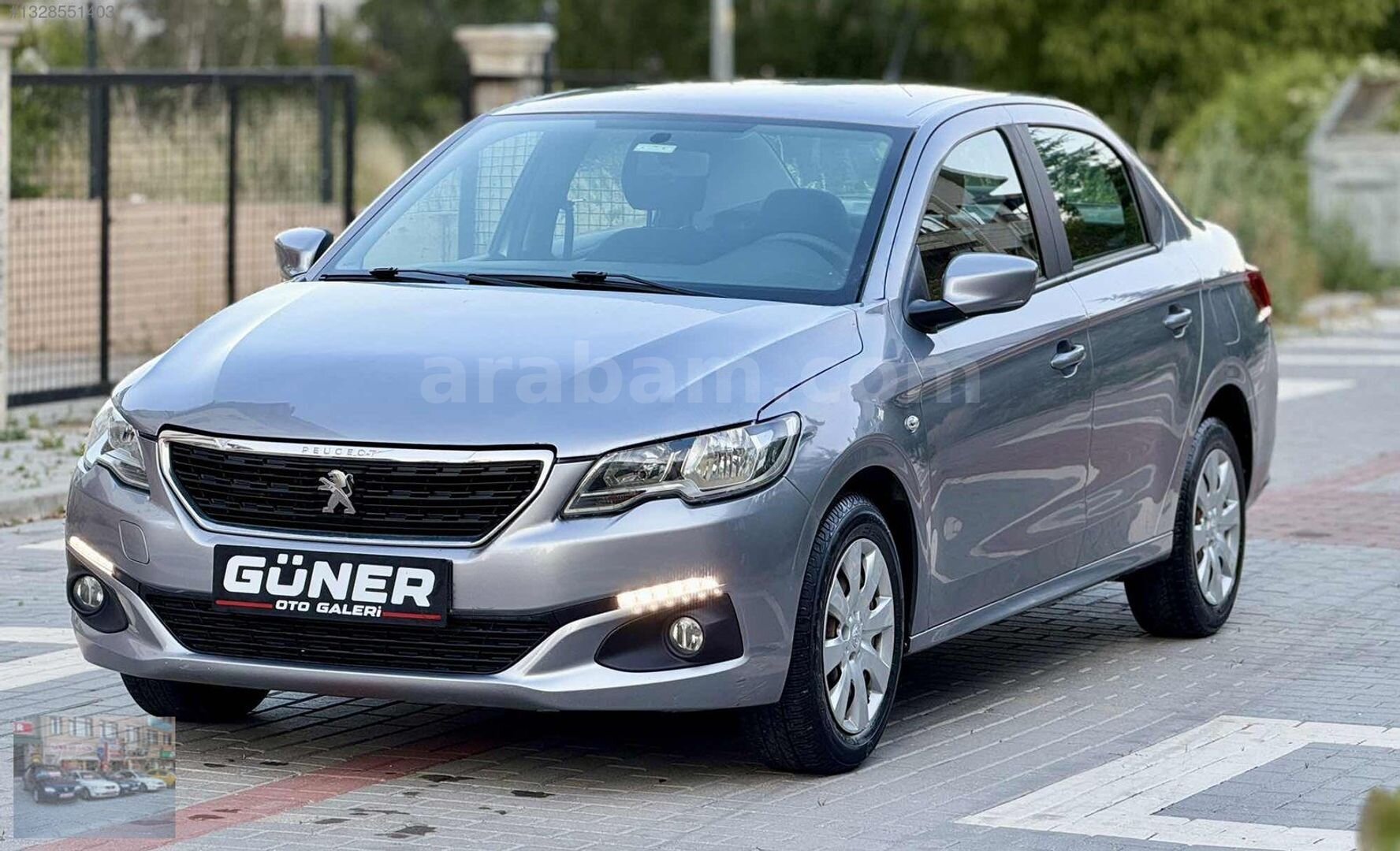 Galeriden Peugeot 301 1.5 BlueHDI Active 2019 Model Ankara 162.000 km Gri 6