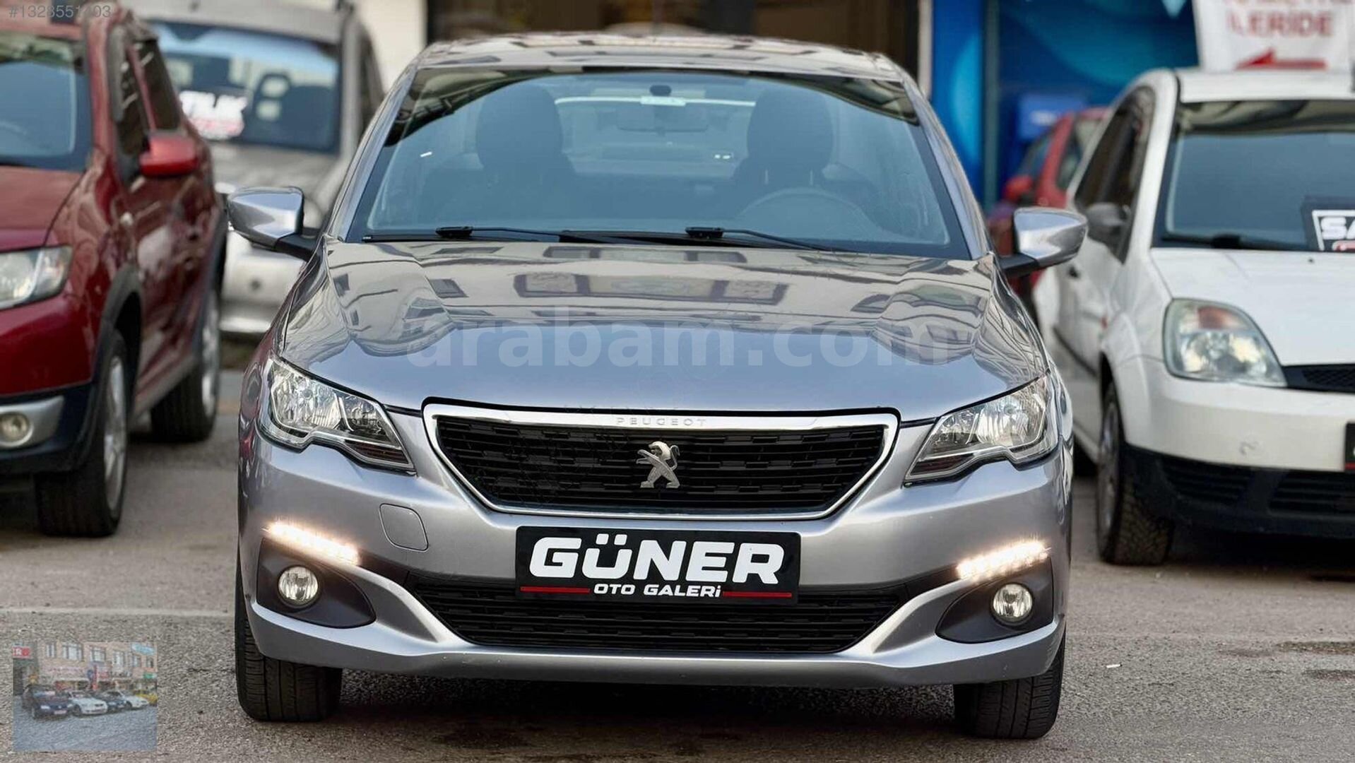 Galeriden Peugeot 301 1.5 BlueHDI Active 2019 Model Ankara 162.000 km Gri 2