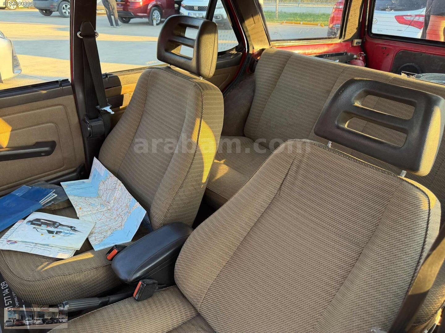 Galeriden Tofaş Kartal 5 Vites 1992 Model Kocaeli 85.000 km Kırmızı 4