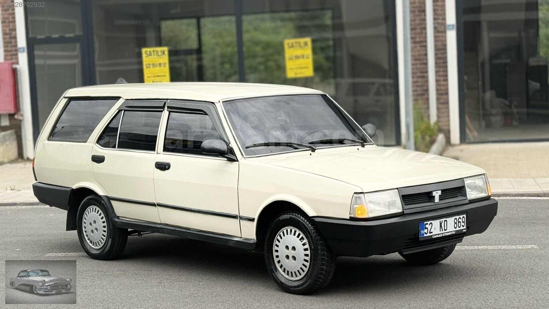 Galeriden Tofaş Kartal 5 Vites 1992 Model Ordu 199.000 km Bej 2