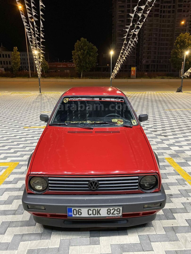 Sahibinden Volkswagen Golf 1.6 GTD 1991 Model Ankara 466.000 km Kırmızı 1