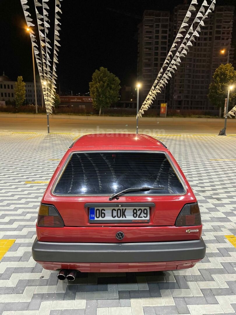 Sahibinden Volkswagen Golf 1.6 GTD 1991 Model Ankara 466.000 km Kırmızı 6