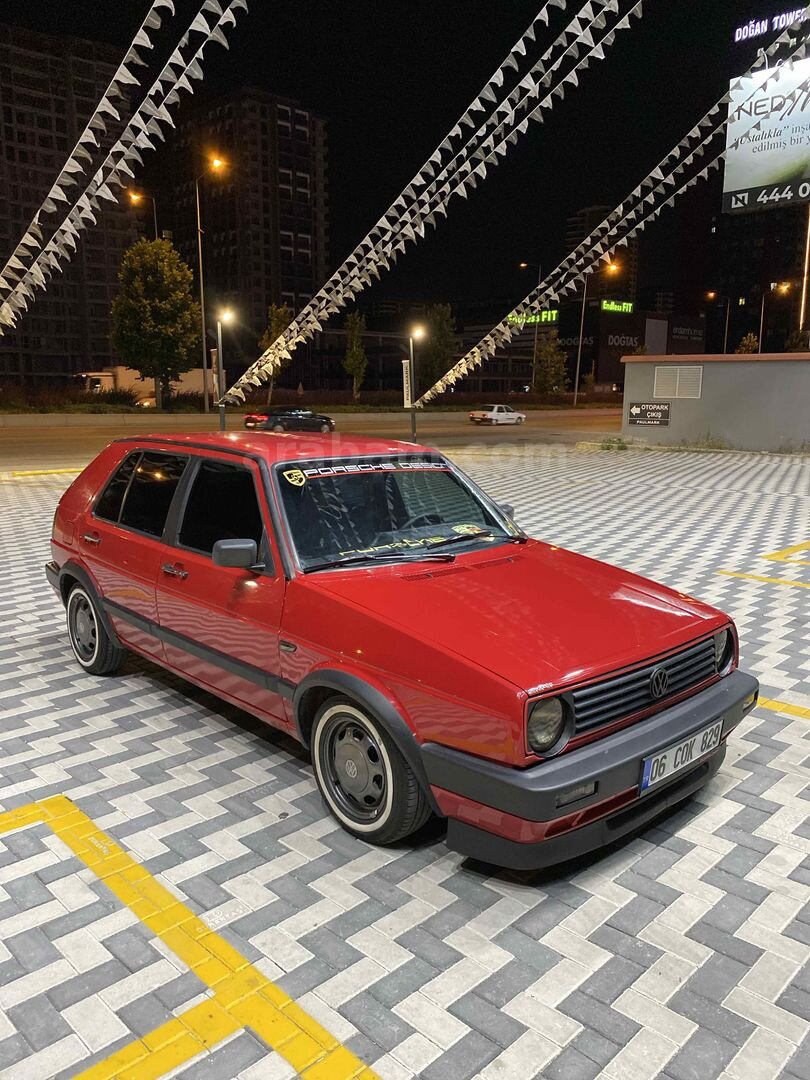 Sahibinden Volkswagen Golf 1.6 GTD 1991 Model Ankara 466.000 km Kırmızı 2
