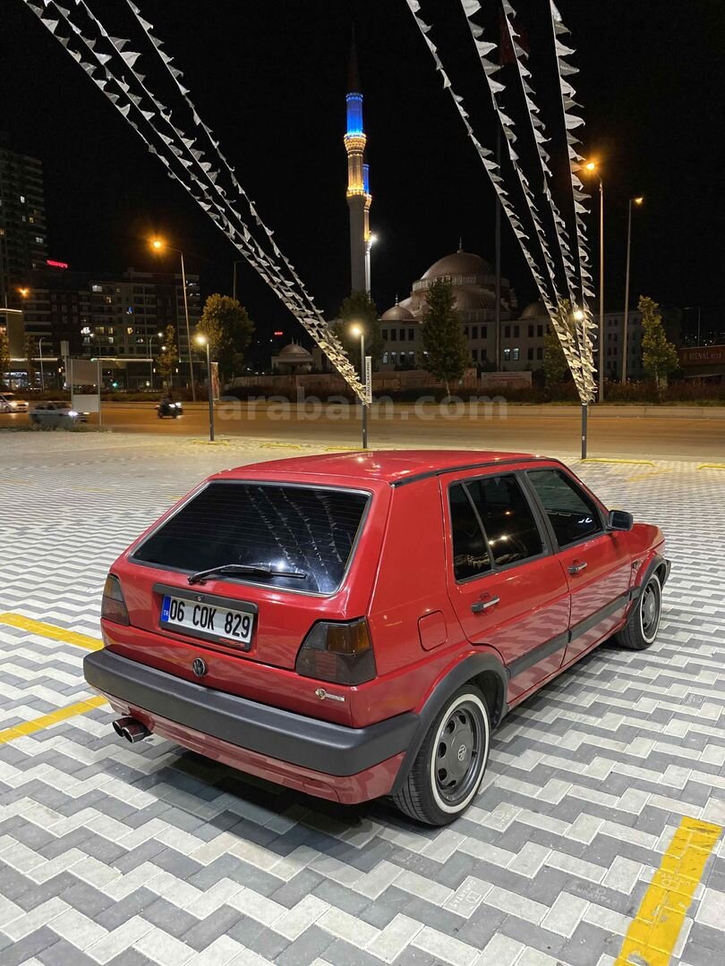 Sahibinden Volkswagen Golf 1.6 GTD 1991 Model Ankara 466.000 km Kırmızı 7