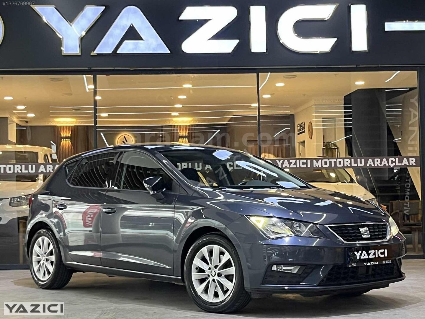 Galeriden Seat Leon 1.5 EcoTSI Style 2020 Model Ankara 182.000 km Gri 3