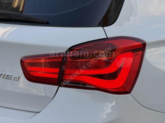 HATASIZ 2015 Model BMW 1.16d Joy Plus 180 Bin KM Sunroof