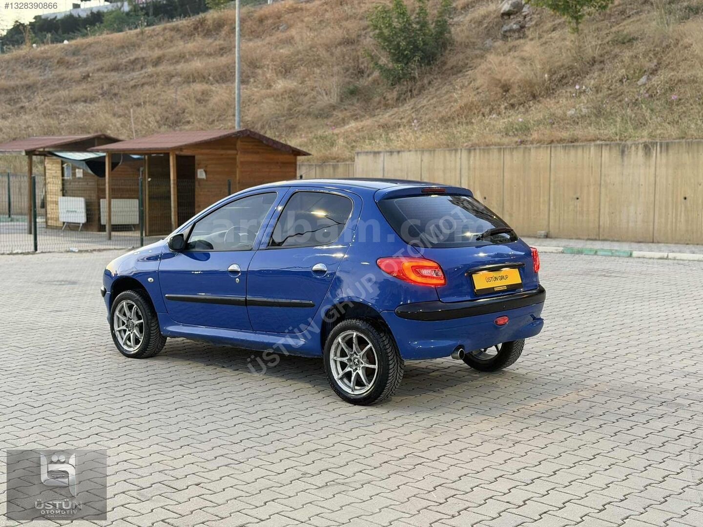 Galeriden Peugeot 206 1.4 XR 2000 Model Bursa 256.000 km Mavi 7