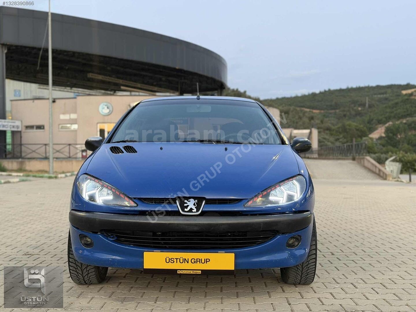 Galeriden Peugeot 206 1.4 XR 2000 Model Bursa 256.000 km Mavi 4