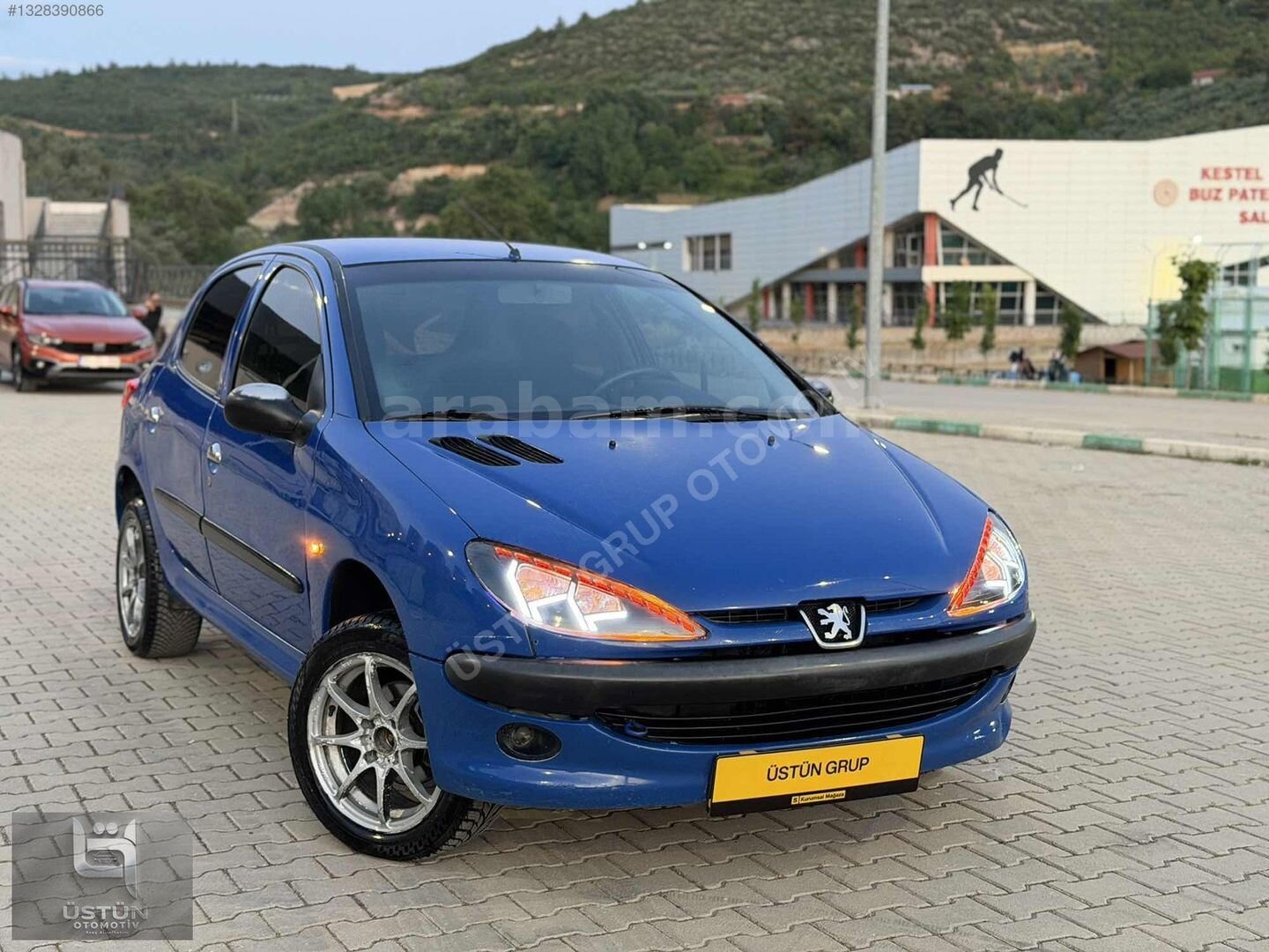 Galeriden Peugeot 206 1.4 XR 2000 Model Bursa 256.000 km Mavi 3