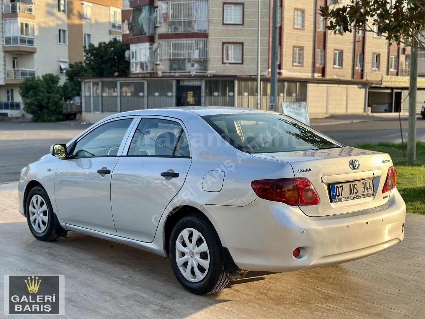 Galeriden Toyota Corolla 1.4 D-4D Class 2008 Model Antalya 304.000 km Gri 6