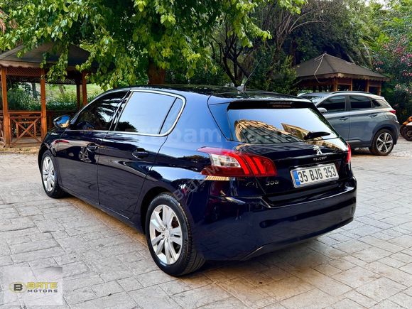 ''BATE MOTORS''2014 MODEL PEUGEOT 308 1.2 PURETECH MASRAFSIZ