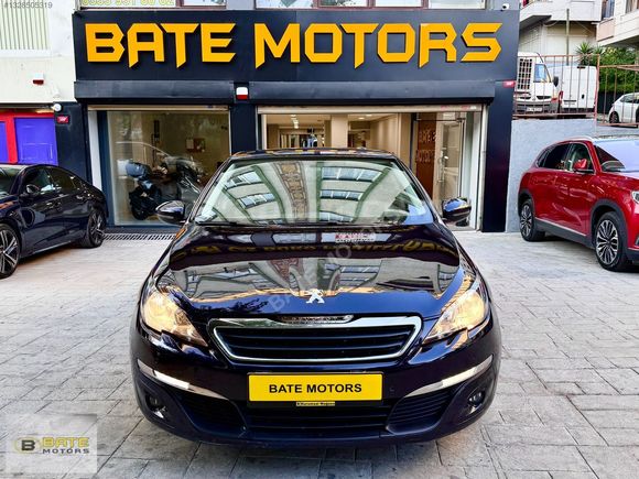 ''BATE MOTORS''2014 MODEL PEUGEOT 308 1.2 PURETECH MASRAFSIZ