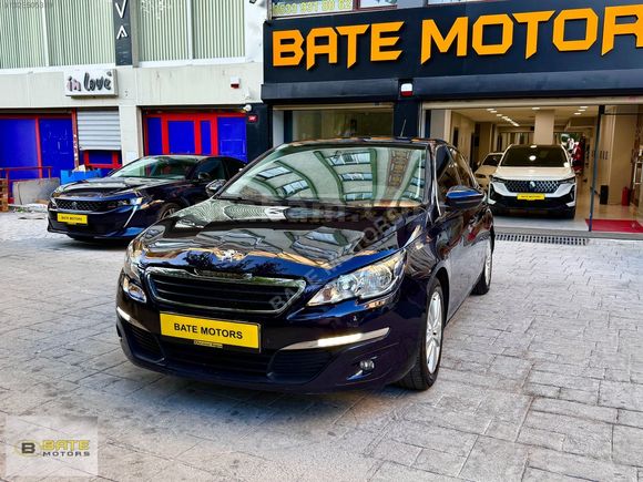 ''BATE MOTORS''2014 MODEL PEUGEOT 308 1.2 PURETECH MASRAFSIZ