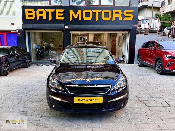 ''BATE MOTORS''2014 MODEL PEUGEOT 308 1.2 PURETECH MASRAFSIZ